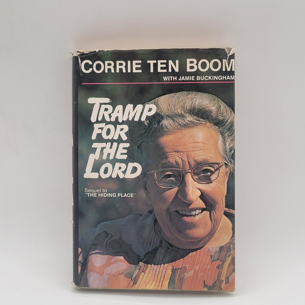 Corrie ten Boom Tramp for the Lord Hardcover 1974 Sequel Hiding Place Fair‎